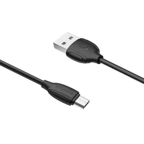 BOROFONE USB Micro USB Átalakító Fekete 1m Bx19-micro