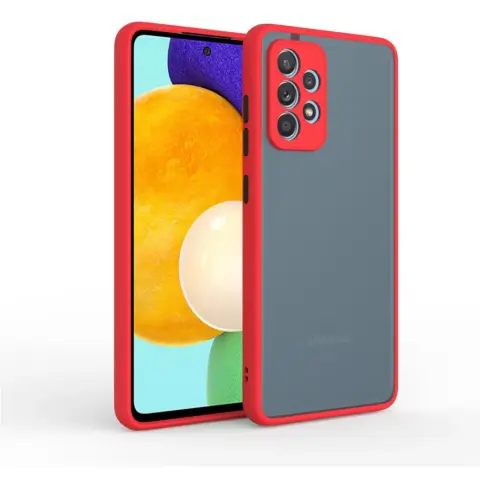 CELLECT Plastika matt case Xiaomi Redmi 10 crvena i crna