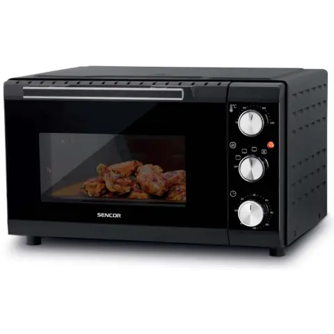 SENCOR SEO 2000BK Elektromos sütő 1650 W 20 l fekete