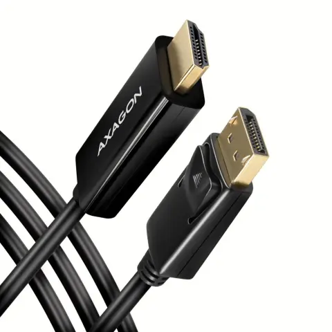 AXAGON DisplayPort HDMI Átalakító Fekete 1.8m RVD-HI14C2