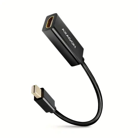 AXAGON Mini DisplayPort HDMI Átalakító Fekete 15cm RVDM-HI14N