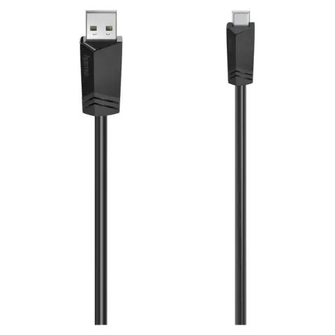 HAMA USB Mini USB Átalakító Fekete 1.5m 200606