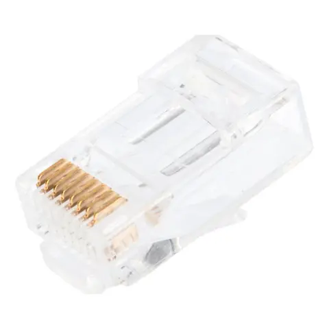NIKOMAX UTP Csatlakozó Átlátszó 3cm NMC-RJ88RZ50UE1-PT-100