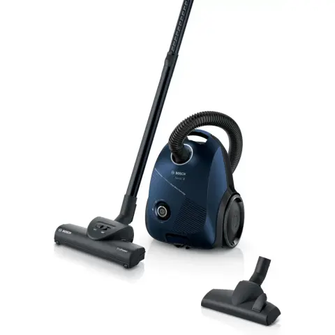 BOSCH BGBS2BU1T Serie 2 Porszívó porzsákos 850 W kék