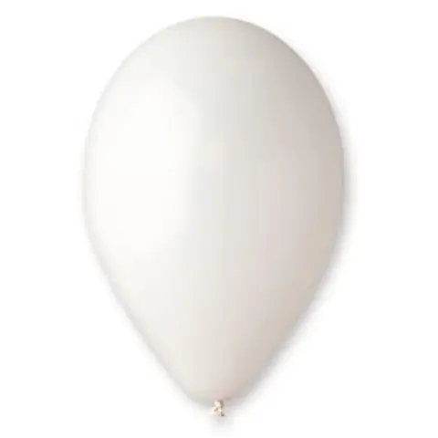 Léggömb 30 cm fehér