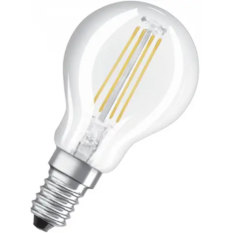 OSRAM 4.5W E27 470lm 4000K LED Star körte átlátszó üveg búra