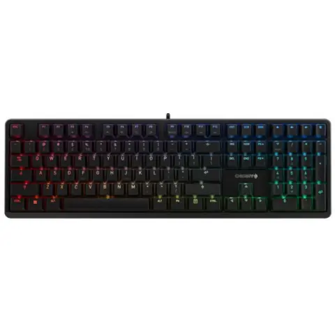 CHERRY G80-3000N RGB MX Silent Red Német fekete