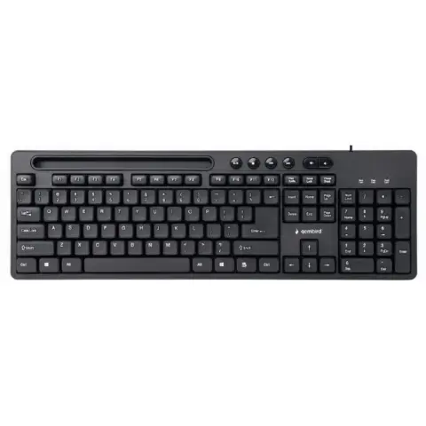 GEMBIRD KB-UM-108 US Angol fekete