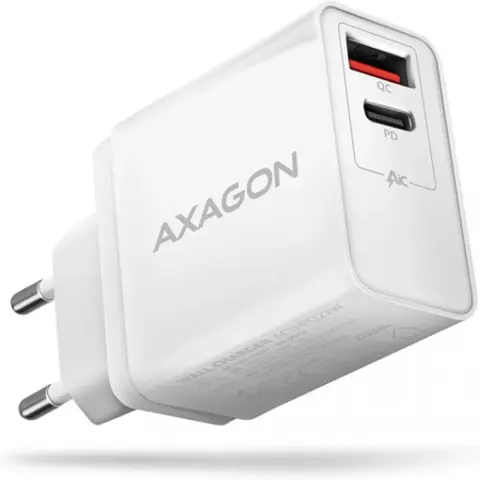 AXAGON ACU-PQ22W PD & QC wall charger 22W