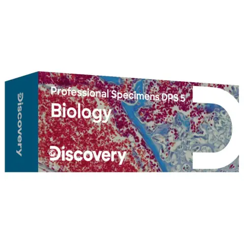 LEVENHUK Discovery Prof DPS 5 mikropreparátum mintakészlet. „Biológia”