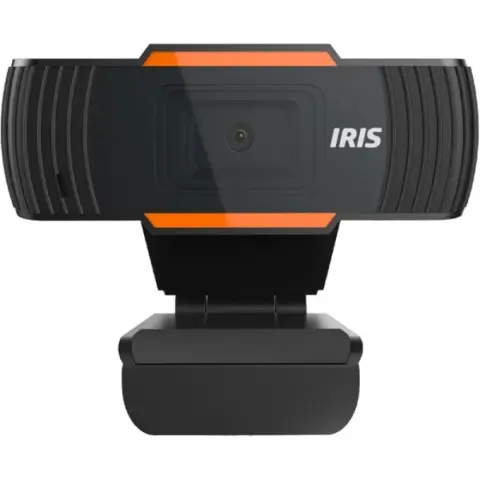 IRIS W-13 HD Ready mikrofonos fekete/narancs webkamera