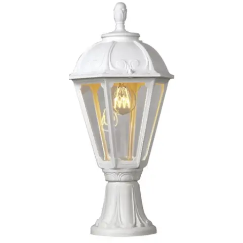 FUMAGALLI MINILOT/SALEM E27 outdoor post light white