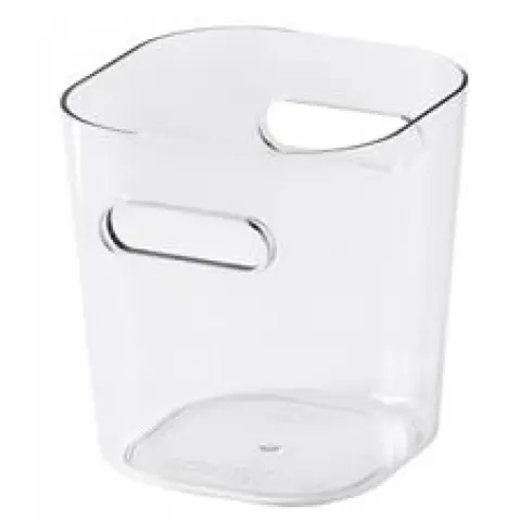 SMARTSTORE Compact Clear Mini Műanyag tárolódoboz 0.6 liter átlátszó