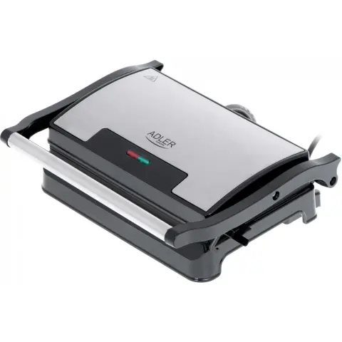 ADLER AD 3052 Grill elektromos 700 W / 1200 W fekete / ezüst