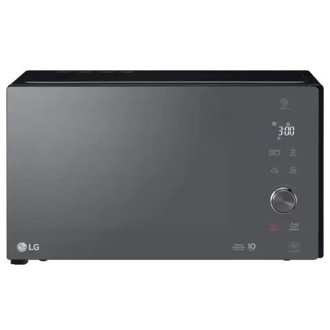 LG MH6565DPR Cuptor cu microunde de 25 litri cu grill și tehnologie Smart Inverter EasyClea negru
