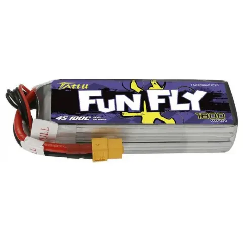 Funfly 1800mAh 14.8V 100C 4S1P XT60