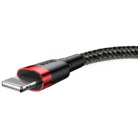 BASEUS USB Lightning Charger/data cable Black 2m CALKLF-C19