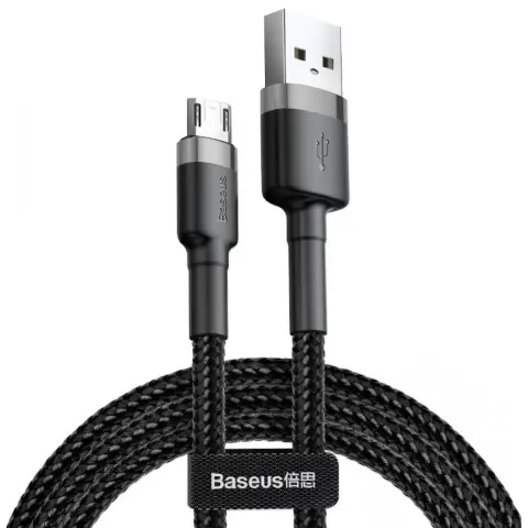 BASEUS USB Micro USB Átalakító Fekete 50cm CAMKLF-AG1