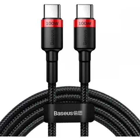 BASEUS USB 2.0 Type C povezovalni kabel Črn 2m CATKLF-AL91