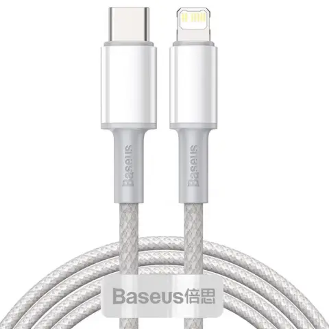 BASEUS USB 2.0 Type C Lightning Töltő/adat Bijela 1m CATLGD-02