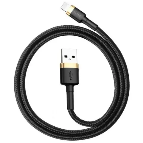 BASEUS USB Lightning Încărcător/date Negru 1m CALKLF-BV1