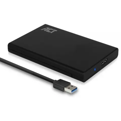 ACT CONNECTIVITY AC1215 USB 3.0 2.5" HDD/SSD külső ház fekete