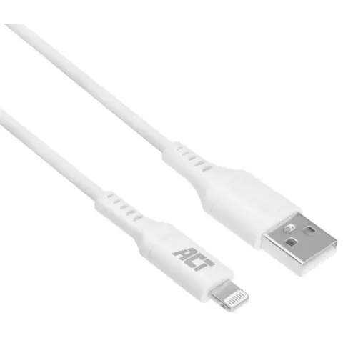 ACT CONNECTIVITY USB Lightning Töltő/adat Fehér 1m AC3011