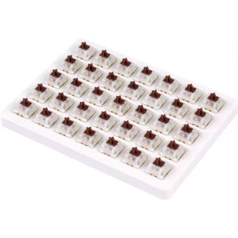 KEYCHRON Gateron CAP Switch Milky-Brown (35 db)
