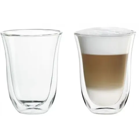 DELONGHI Latte macchiato glass 2 pcs