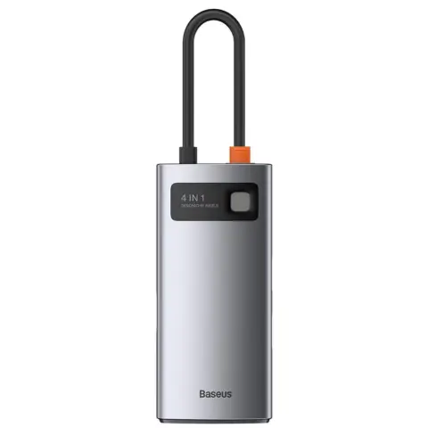 BASEUS 4in1 Metal Gleam Series USB-C to USB 3.0 + USB 2.0 + HDMI + USB-C PD
