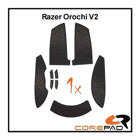 COREPAD Grips For Razer Orochi V2 fekete