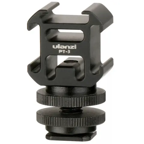 ULANZI PT-3 tripla vaku papucs adapter