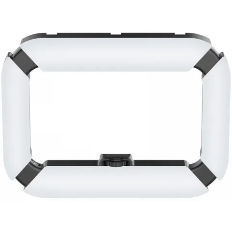 ULANZI U200 vlogger rig with built-in LED lighting with phone holder and 3 hot shoe connectors