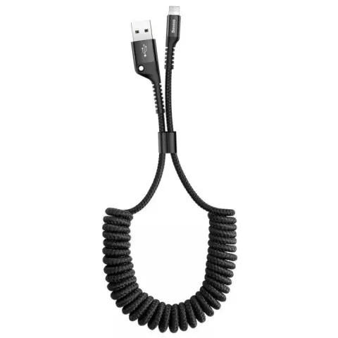 BASEUS USB Lightning Punjač/podaci Crno 1m CALSR-01