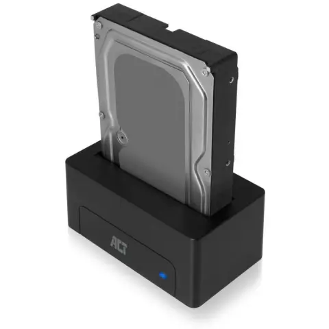 ACT CONNECTIVITY AC1500 2.5-3.5" SATA HDD/SSD USB 3.0 Dokkoló fekete