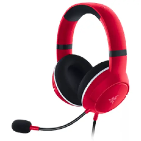 RAZER Kaira X Headset Pulse Red piros