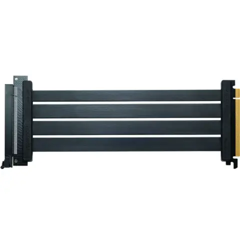PHANTEKS PCI-e 4.0 Riser kábel 90 fok-os 15cm fekete