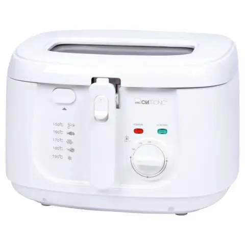 CLATRONIC FR 3771 Olajsütő 1800 W 2.5 l fehér