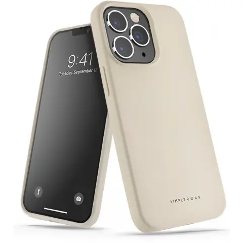 ROAR Space silicone case iPhone 13 white
