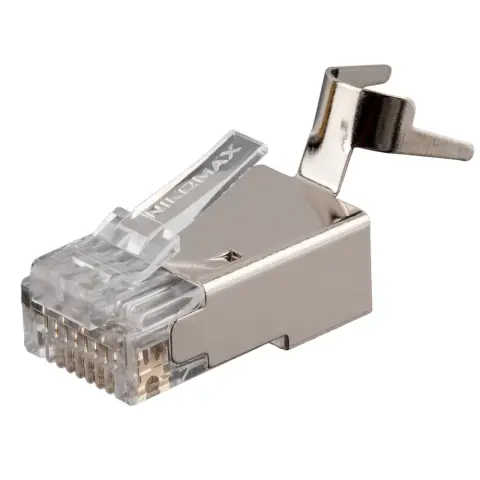 NIKOMAX UTP Csatlakozó Átlátszó 3cm NMC-RJ88RZ50SA3-T-100