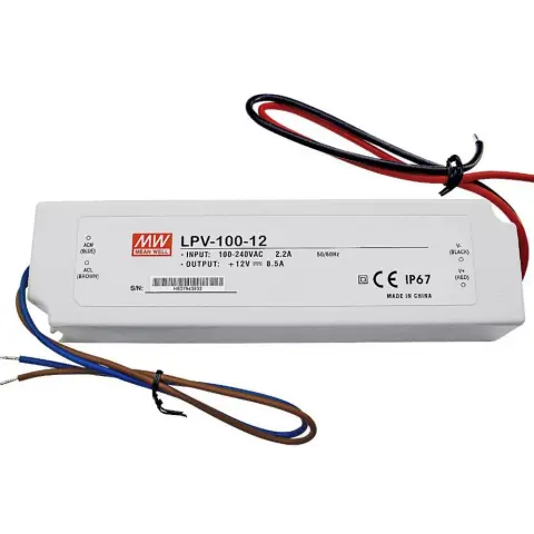 MEAN WELL LPV-100-12 12V 85A 100W LED tápegység