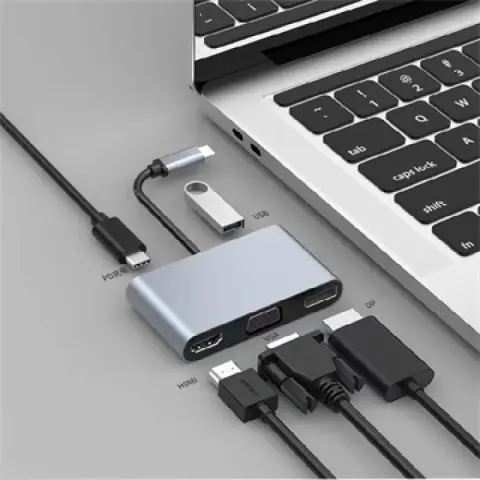 BLACKBIRD BH1357 5in1 Dokkoló USB-C