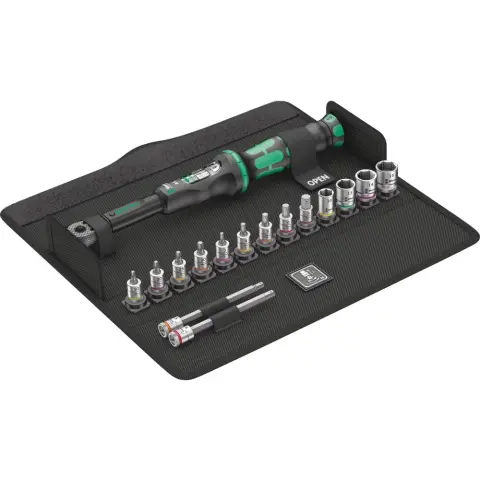 WERA 05004180001 Bicycle Set Torque 1 Kerékpár Szerszámkészlet 16db-os