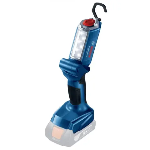 BOSCH GLI 18V-300 Akkumulátoros LED-es munkalámpa - akku és töltő nélkül