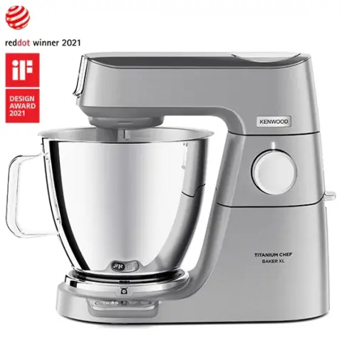 KENWOOD KVL85.004SI Titanium Chef Baker Konyhai robotgép 1200 W rozsdamentes acél