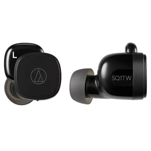AUDIO-TECHNICA ATH-SQ1TW fekete
