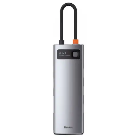 BASEUS Metal Gleam Series 8 az 1-ben višenamjenski USB-C hub