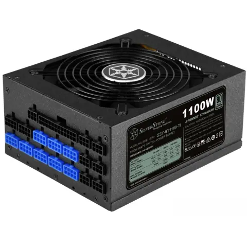 SILVERSTONE SST-ST1100-TI v2.0 Moduláris 1100W 80 Plus Titanium tápegység