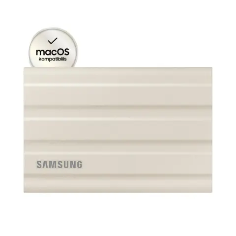 SAMSUNG 1TB T7 Shield USB 3.1 + USB 3.1 Type C Bézs MU-PE1T0K/EU