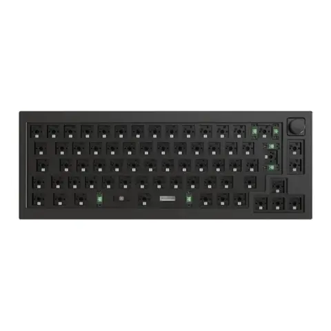KEYCHRON Q2 Swappable RGB Knob Barebone billentyűzet ISO fekete